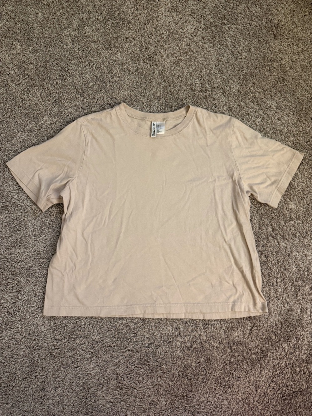 Off-white Semi-Cropped T-Shirt